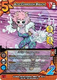 Acid Corrosion Breach - UniVersus: My Hero Academia: Crimson Rampage - UniVersus card