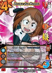 Double Jab Pummel (XR) - UniVersus: My Hero Academia: Crimson Rampage - UniVersus card
