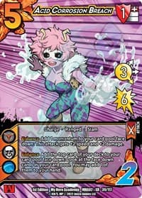 Acid Corrosion Breach (XR) - UniVersus: My Hero Academia: Crimson Rampage - UniVersus card