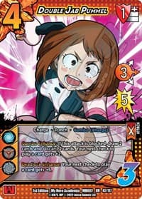 Double Jab Pummel - UniVersus: My Hero Academia: Crimson Rampage - UniVersus card