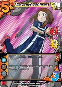 Shrapnel Cloud Release (XR) - UniVersus: My Hero Academia: Crimson Rampage - UniVersus card