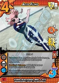 Acid Fling - UniVersus: My Hero Academia: Crimson Rampage - UniVersus card
