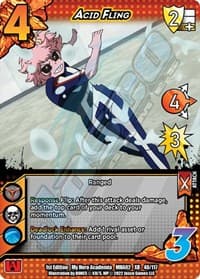 Acid Fling (XR) - UniVersus: My Hero Academia: Crimson Rampage - UniVersus card