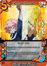 Cheerful Uppercut - UniVersus: My Hero Academia: Crimson Rampage - UniVersus card