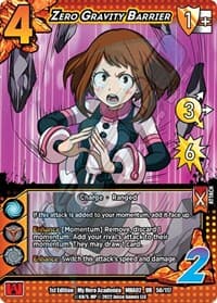 Zero Gravity Barrier - UniVersus: My Hero Academia: Crimson Rampage - UniVersus card