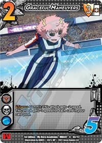 Graceful Maneuvers - UniVersus: My Hero Academia: Crimson Rampage - UniVersus card