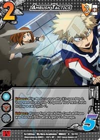 Ambush Tactics - UniVersus: My Hero Academia: Crimson Rampage - UniVersus card