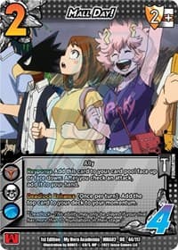 Mall Day! - UniVersus: My Hero Academia: Crimson Rampage - UniVersus card