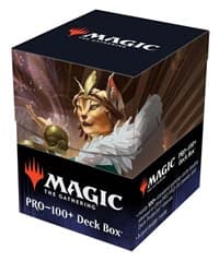 Commander: Streets of New Capenna 100+ Deck Box Kitt Kanto, Mayhem Diva Torre (D) for Magic: The Gathering - Ultra Pro Deck Boxes - Deck Boxes card