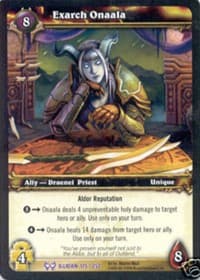 Exarch Onaala - The Hunt for Illidan - WoW card
