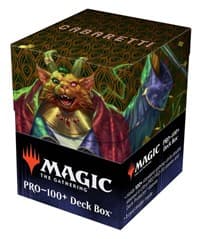 Streets of New Capenna 100+ Deck Box Cabaretti (V4) for Magic: The Gathering - Ultra Pro Deck Boxes - Deck Boxes card