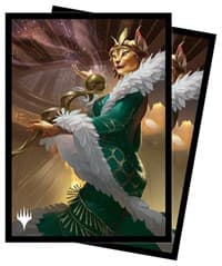Commander: Streets of New Capenna Kitt Kanto, Mayhem Diva (D) Standard Deck Protector sleeves for Magic (100-Pack) - Ultra Pro Card Sleeves - Card Sleeves card