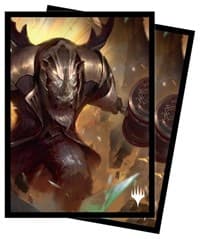 Commander: Streets of New Capenna Perrie, the Pulverizer (E) Standard Deck Protector sleeves for Magic (100-Pack) - Ultra Pro Card Sleeves - Card Sleeves card