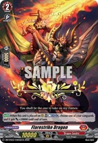 Flarestrike Dragon (Hot Stamped) - Bushiroad Event Cards - Cardfight Vanguard card