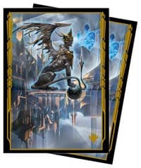 Streets of New Capenna Raffine, Scheming Seer (V1) Standard Deck Protector sleeves for Magic (100-Pack) - Ultra Pro Card Sleeves - Card Sleeves card
