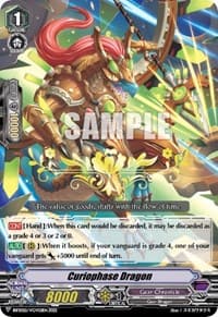 Curiophase Dragon (Hot Stamped) - Bushiroad Event Cards - Cardfight Vanguard card