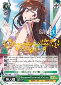 Treasured Moment, Chizuru (Hot Stamped) - Bushiroad Event Cards - Weiss Schwarz card
