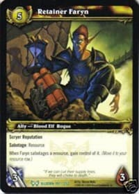 Retainer Faryn - The Hunt for Illidan - WoW card