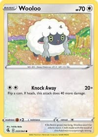 Wooloo - 222/264 (Cosmos Holo) - Miscellaneous Cards & Products - Pokemon card