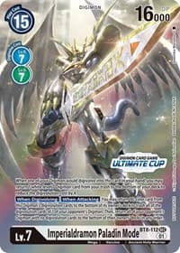 Imperialdramon Paladin Mode (Ultimate Cup 2022) - New Awakening - Digimon Card Game card