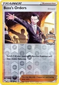 Boss's Orders - 154/192 (Regional Championships) - League & Championship Cards - Pokemon card