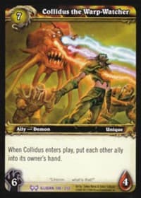 Collidus the Warp-Watcher - The Hunt for Illidan - WoW card