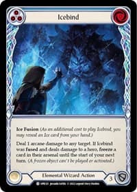Icebind (Blue) - Uprising - Flesh and Blood TCG card
