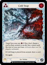 Cold Snap (Blue) - Uprising - Flesh and Blood TCG card