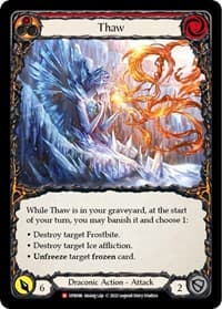 Thaw - Uprising - Flesh and Blood TCG card