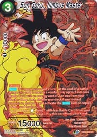 Son Goku, Nimbus Master - Collector's Selection Vol. 2 - Dragon Ball Super: Masters card