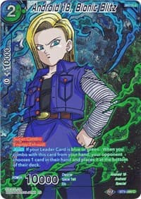 Android 18, Bionic Blitz - Collector's Selection Vol. 2 - Dragon Ball Super: Masters card
