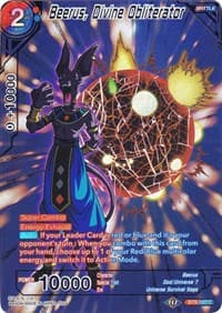 Beerus, Divine Obliterator - Collector's Selection Vol. 2 - Dragon Ball Super: Masters card