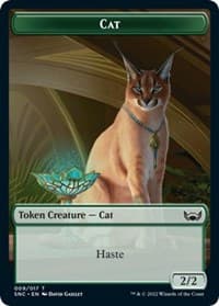 Cat // Dog Double-Sided Token - Streets of New Capenna - Magic: The Gathering card