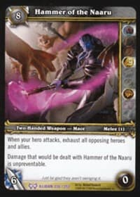 Hammer of the Naaru - The Hunt for Illidan - WoW card