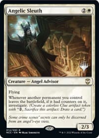 Angelic Sleuth - Promo Pack: Streets of New Capenna - Magic: The Gathering card