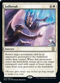 Jailbreak - Promo Pack: Streets of New Capenna - Magic: The Gathering card