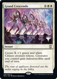 Grand Crescendo - Promo Pack: Streets of New Capenna - Magic: The Gathering card