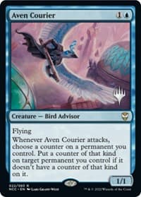 Aven Courier - Promo Pack: Streets of New Capenna - Magic: The Gathering card
