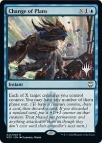 Change of Plans - Promo Pack: Streets of New Capenna - Magic: The Gathering card