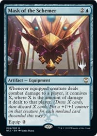 Mask of the Schemer - Promo Pack: Streets of New Capenna - Magic: The Gathering card
