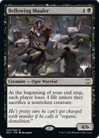Bellowing Mauler - Promo Pack: Streets of New Capenna - Magic: The Gathering card