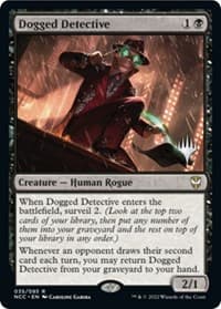 Dogged Detective - Promo Pack: Streets of New Capenna - Magic: The Gathering card