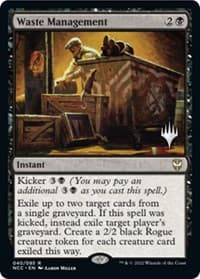 Waste Management - Promo Pack: Streets of New Capenna - Magic: The Gathering card