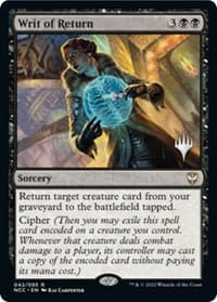Writ of Return - Promo Pack: Streets of New Capenna - Magic: The Gathering card