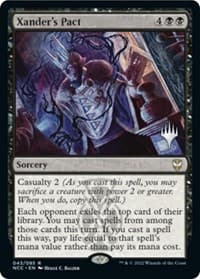 Xander's Pact - Promo Pack: Streets of New Capenna - Magic: The Gathering card