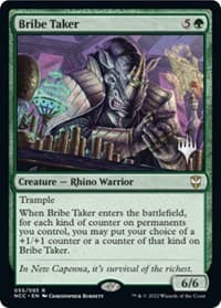 Bribe Taker - Promo Pack: Streets of New Capenna - Magic: The Gathering card