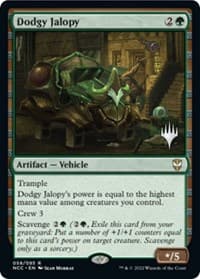 Dodgy Jalopy - Promo Pack: Streets of New Capenna - Magic: The Gathering card