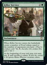 Killer Service - Promo Pack: Streets of New Capenna - Magic: The Gathering card