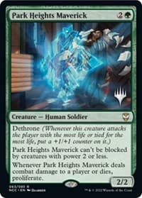 Park Heights Maverick - Promo Pack: Streets of New Capenna - Magic: The Gathering card