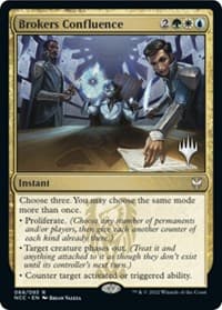 Brokers Confluence - Promo Pack: Streets of New Capenna - Magic: The Gathering card
